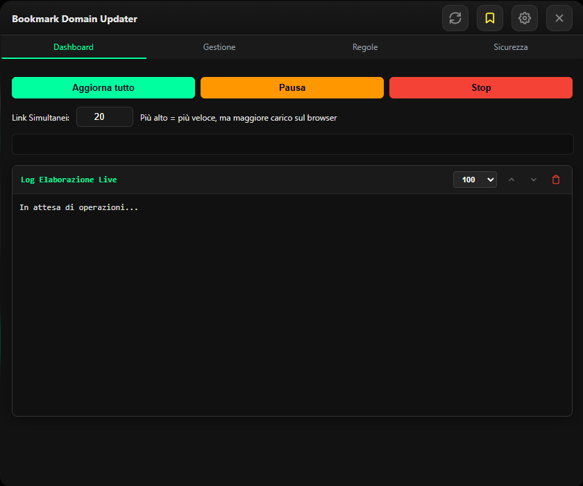 Bookmark Domain Updater Screenshot